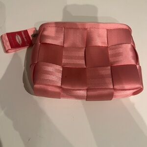 Original seatbelt bag woven clutch bag pink new